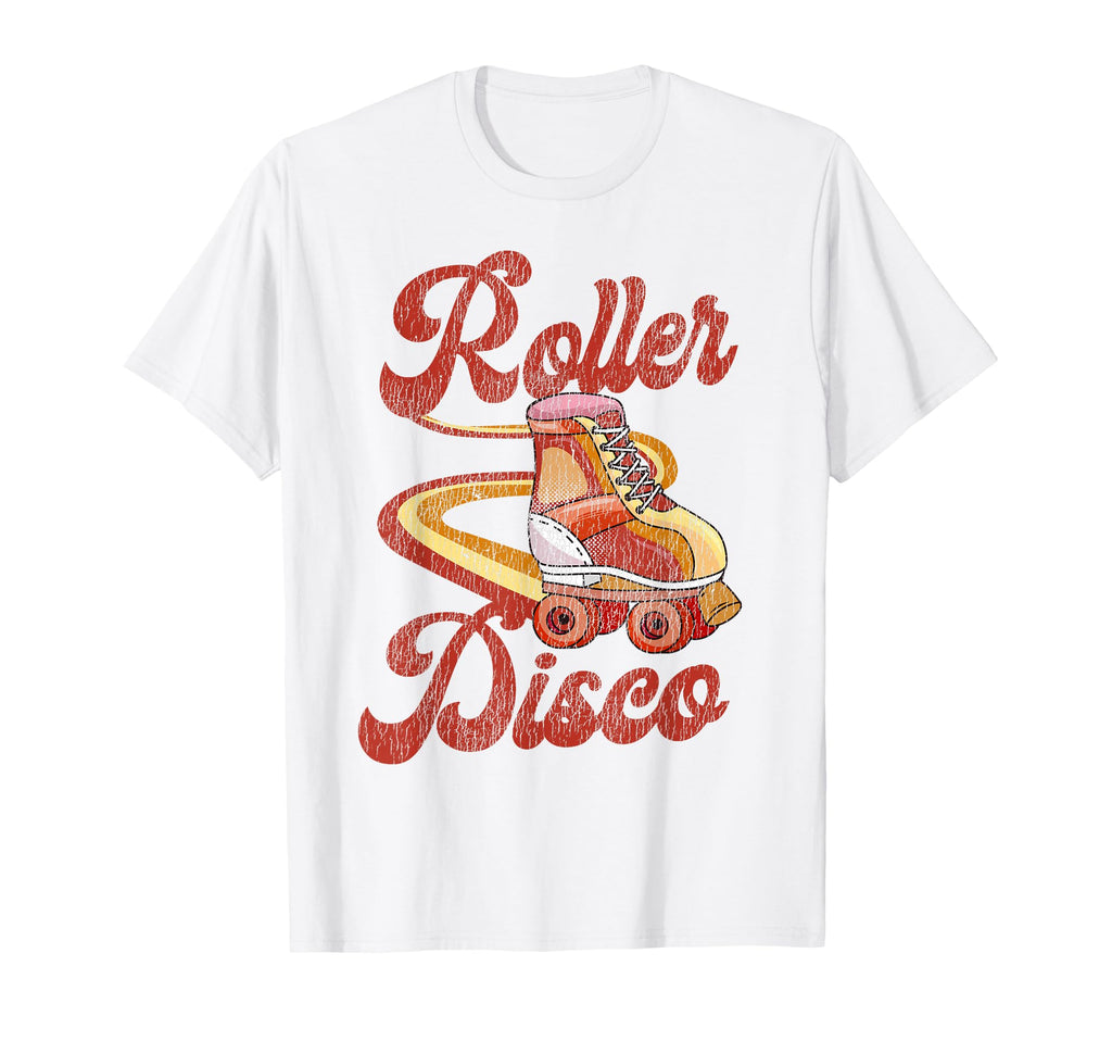 Roller Skating Skate 1970S T-Shirt - Unique Graphic for Adults - T-Shirt, Sweatshirt, Hoodie