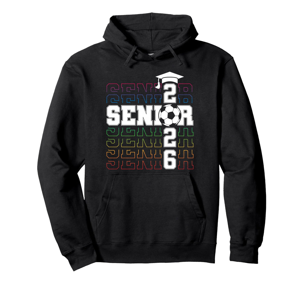 Senior 2026 Graduation Class 2026 Hoodie - Custom Art Print Men Women - T-Shirt, Sweatshirt, Hoodie