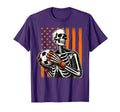 Skeleton Goalkeeper Holding Soccer T-Shirt - Unique Graphic for Adults - T-Shirt, Sweatshirt, Hoodie