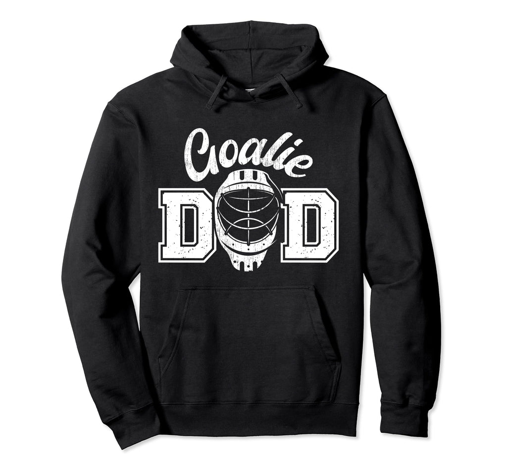 Ice Hockey Goalie Dad Proud Ice Hockey Hoodie - Fun Novelty Design Unisex - T-Shirt, Sweatshirt, Hoodie