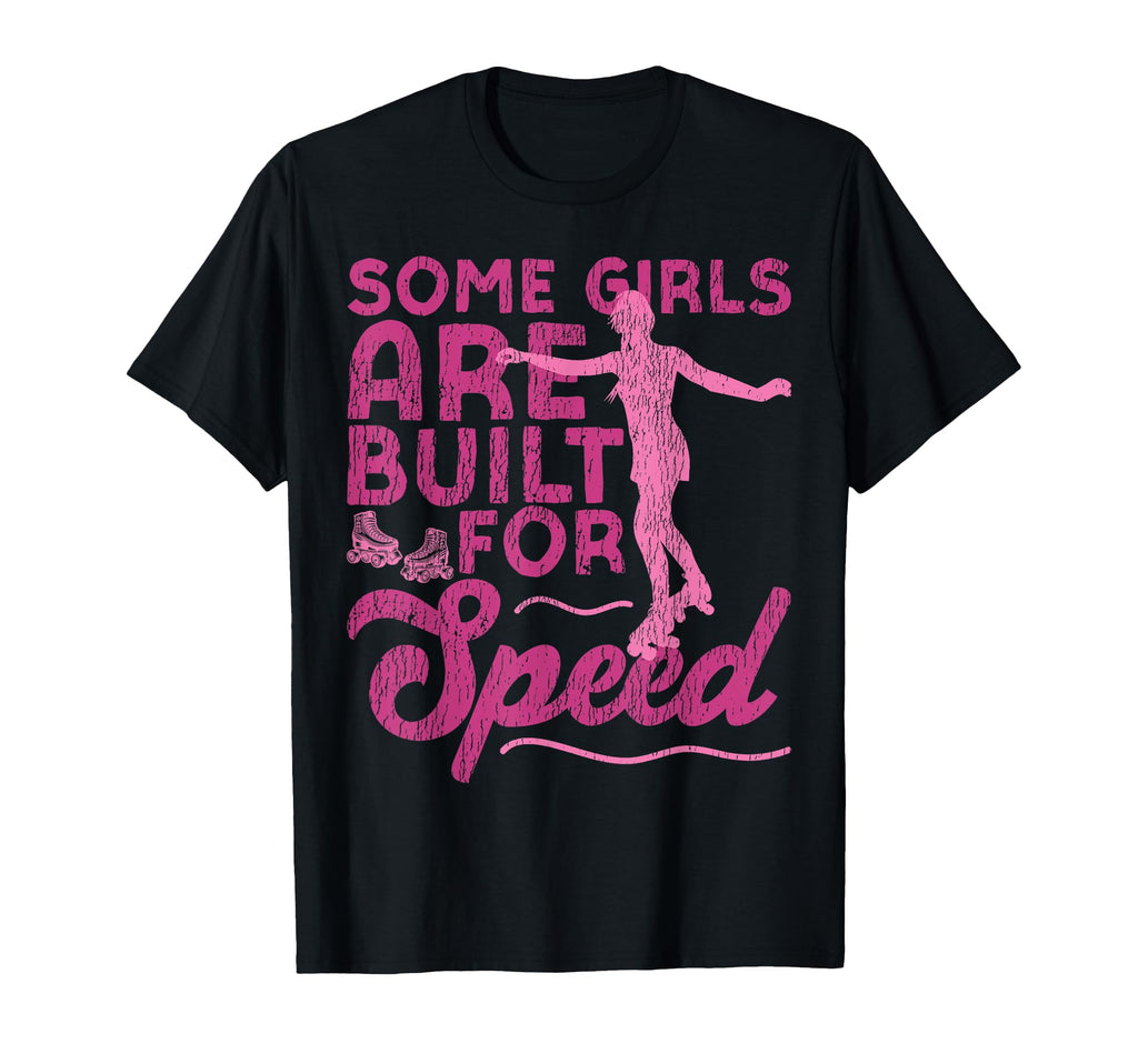 Roller Skating Skate 1970S Some Are T-Shirt - Minimalist Print Unisex - T-Shirt, Sweatshirt, Hoodie