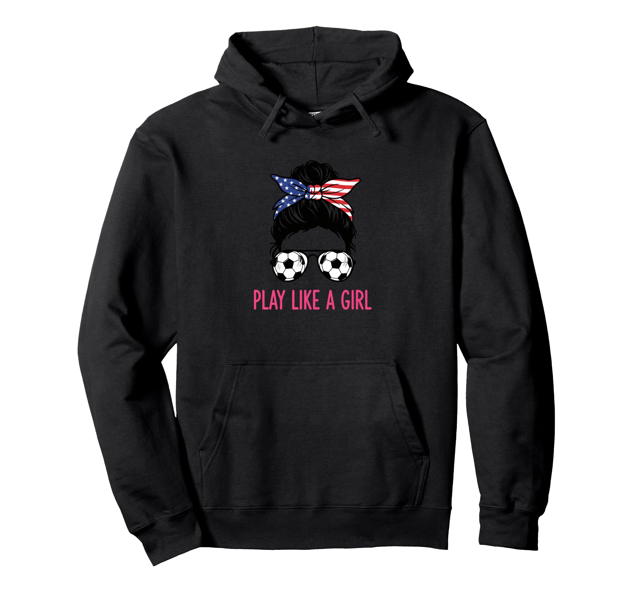 Soccer Play Like Soccer Hoodie - Graphic Print Unisex - T-Shirt, Sweatshirt, Hoodie