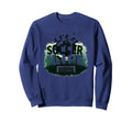 Soccer Is Life Inspiring Sweatshirt - Aesthetic Graphic for Adults - T-Shirt, Sweatshirt, Hoodie