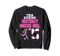 This Birthday Soccer Is 5 Soccer Sweatshirt - Custom Art Print Men Women - T-Shirt, Sweatshirt, Hoodie