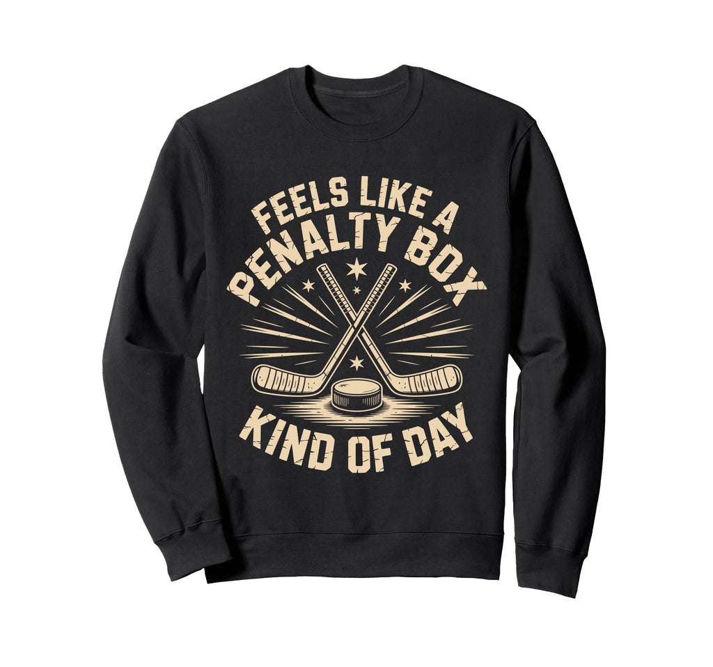 Feels Like Penalty Box Kind Day Sweatshirt - Streetwear Style for Adults - T-Shirt, Sweatshirt, Hoodie