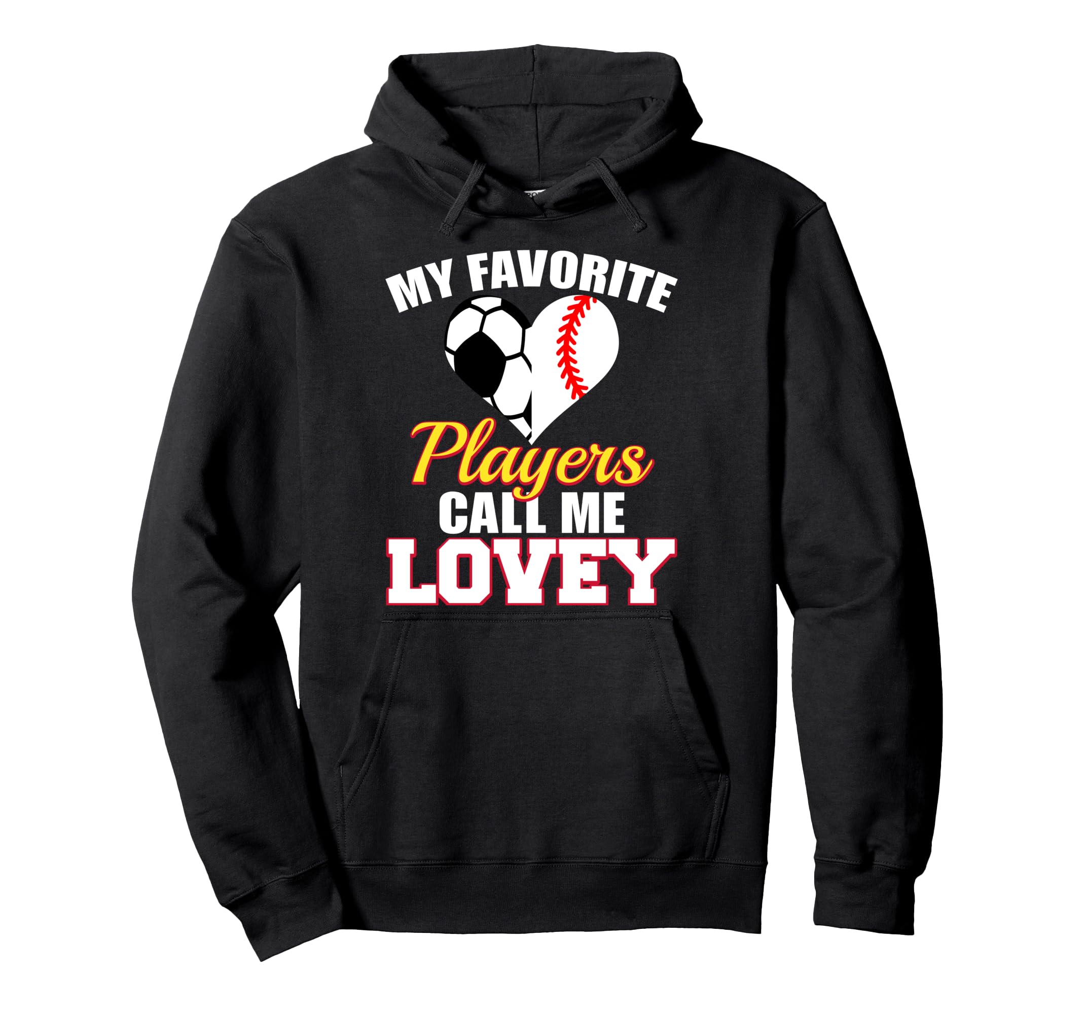 My Favorite Soccer Baseball Player Hoodie - Custom Art Print Men Women - T-Shirt, Sweatshirt, Hoodie