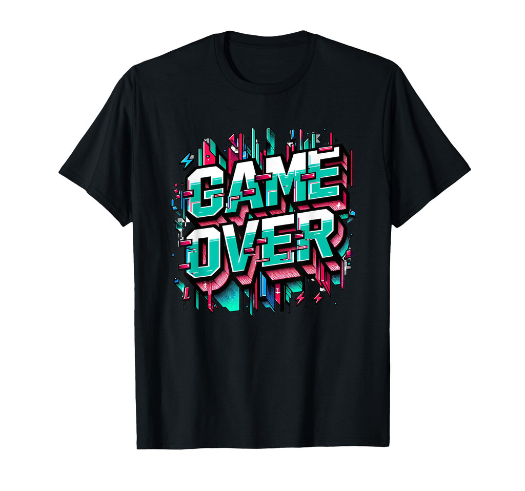 Video Play Arcade Spielhalle T-Shirt - Aesthetic Graphic Men Women - T-Shirt, Sweatshirt, Hoodie