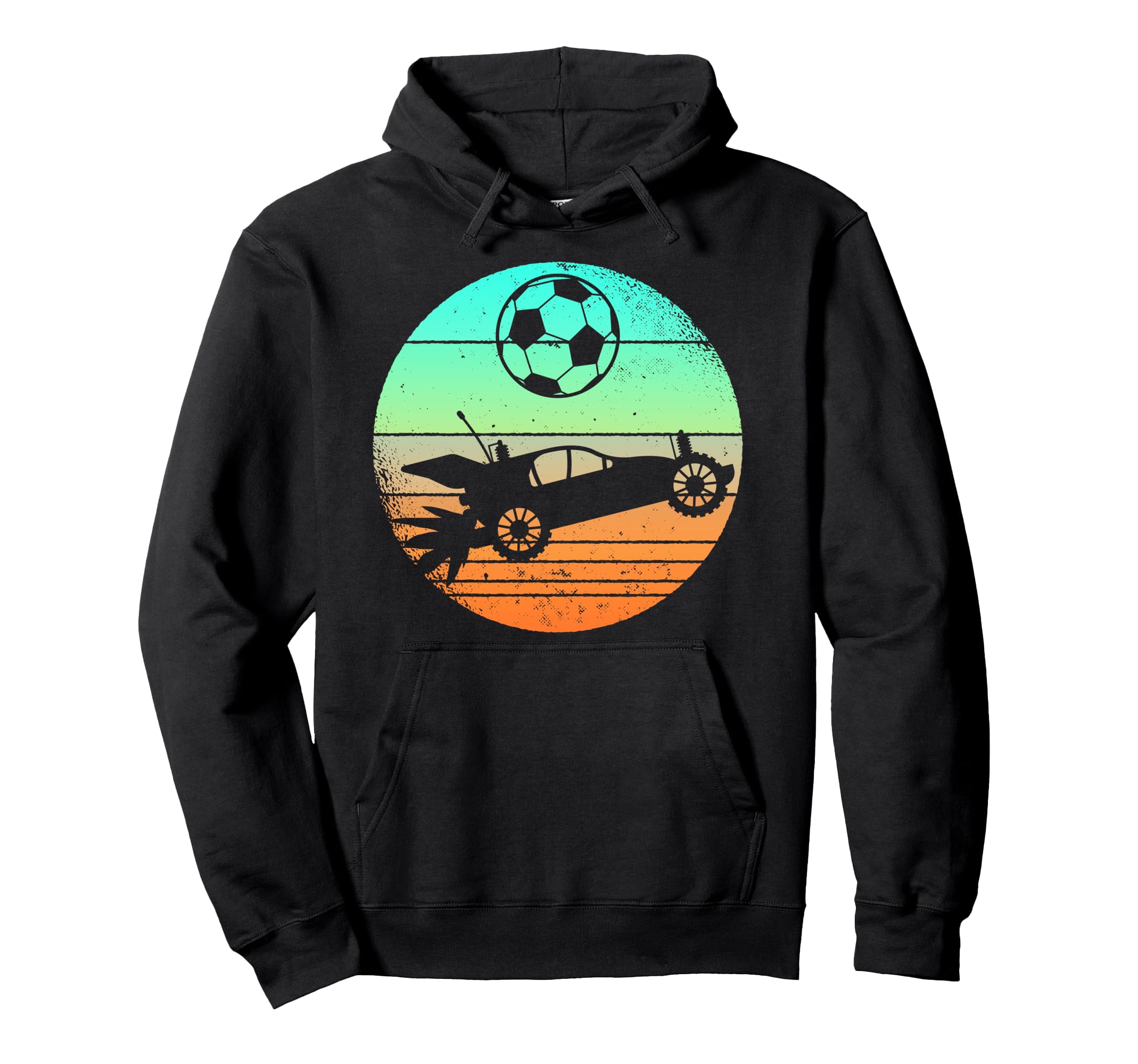 Rocket Rc Soccer Car League Gamer Gift Hoodie - Aesthetic Graphic Men Women - T-Shirt, Sweatshirt, Hoodie