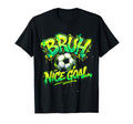 Bruh Nice Goal Soccer Ball Funny T-Shirt - Minimalist Print for Adults - T-Shirt, Sweatshirt, Hoodie