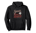 Soccer Is My Love Language Ball Player Fan Hoodie - Streetwear Style Unisex - T-Shirt, Sweatshirt, Hoodie
