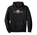 Soccer Heartbeat Sports Pastel Hoodie - Novelty Apparel Unisex - T-Shirt, Sweatshirt, Hoodie