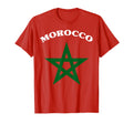 Morocco Soccer Lover Gift Maroc Flag T-Shirt - Unique Graphic Men Women - T-Shirt, Sweatshirt, Hoodie