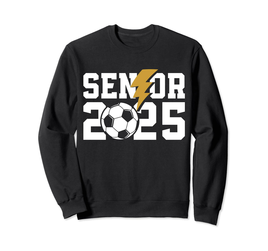 Senior 2025 Soccer Class 2025 Graduation Sweatshirt - Graphic Print Unisex - T-Shirt, Sweatshirt, Hoodie