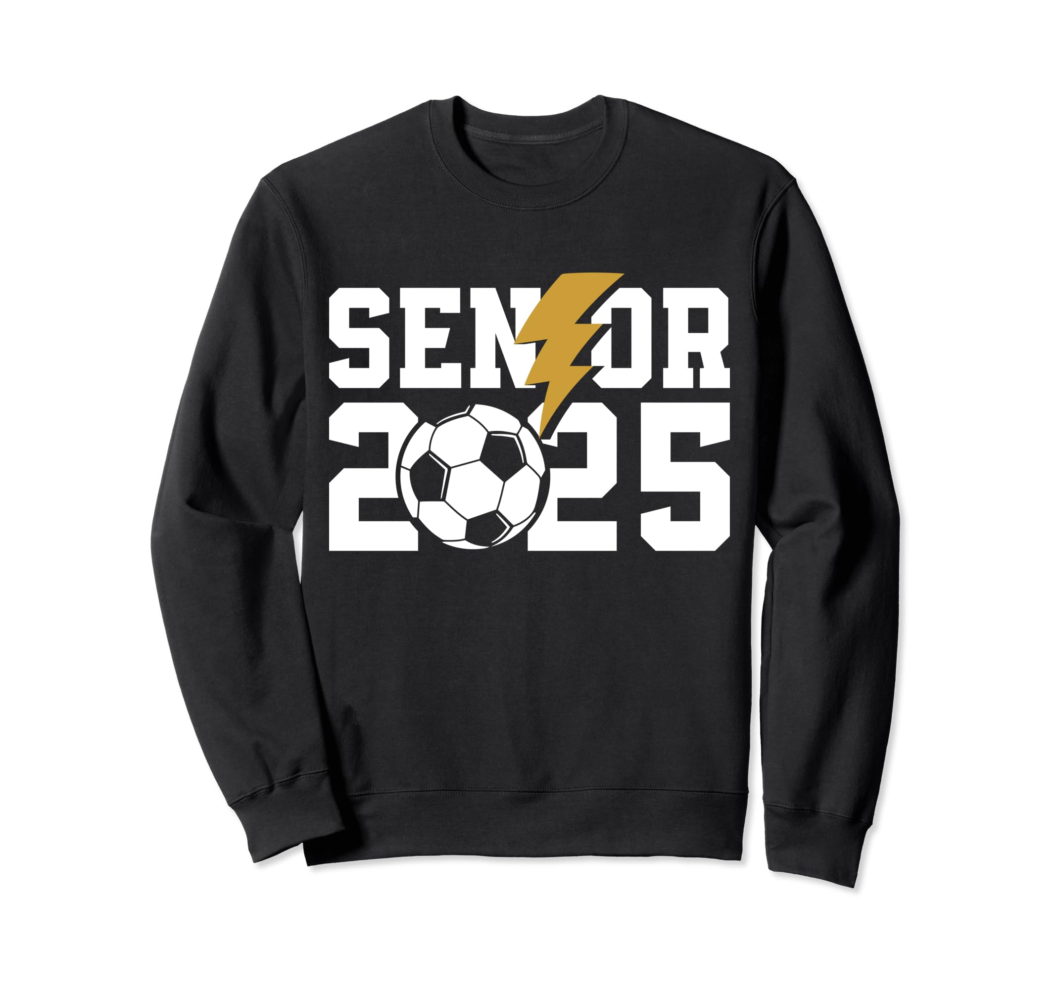 Senior 2025 Soccer Class 2025 Graduation Sweatshirt - Graphic Print Unisex - T-Shirt, Sweatshirt, Hoodie