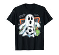 Boo Ghost Playing Soccer Funny T-Shirt - Casual Everyday Wear Unisex - T-Shirt, Sweatshirt, Hoodie