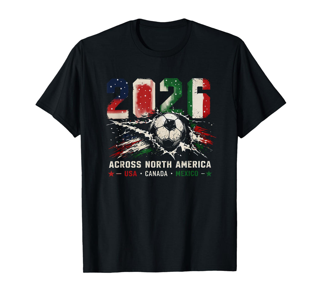 Football Fever 2026 Across Northern T-Shirt - Minimalist Print Men Women - T-Shirt, Sweatshirt, Hoodie
