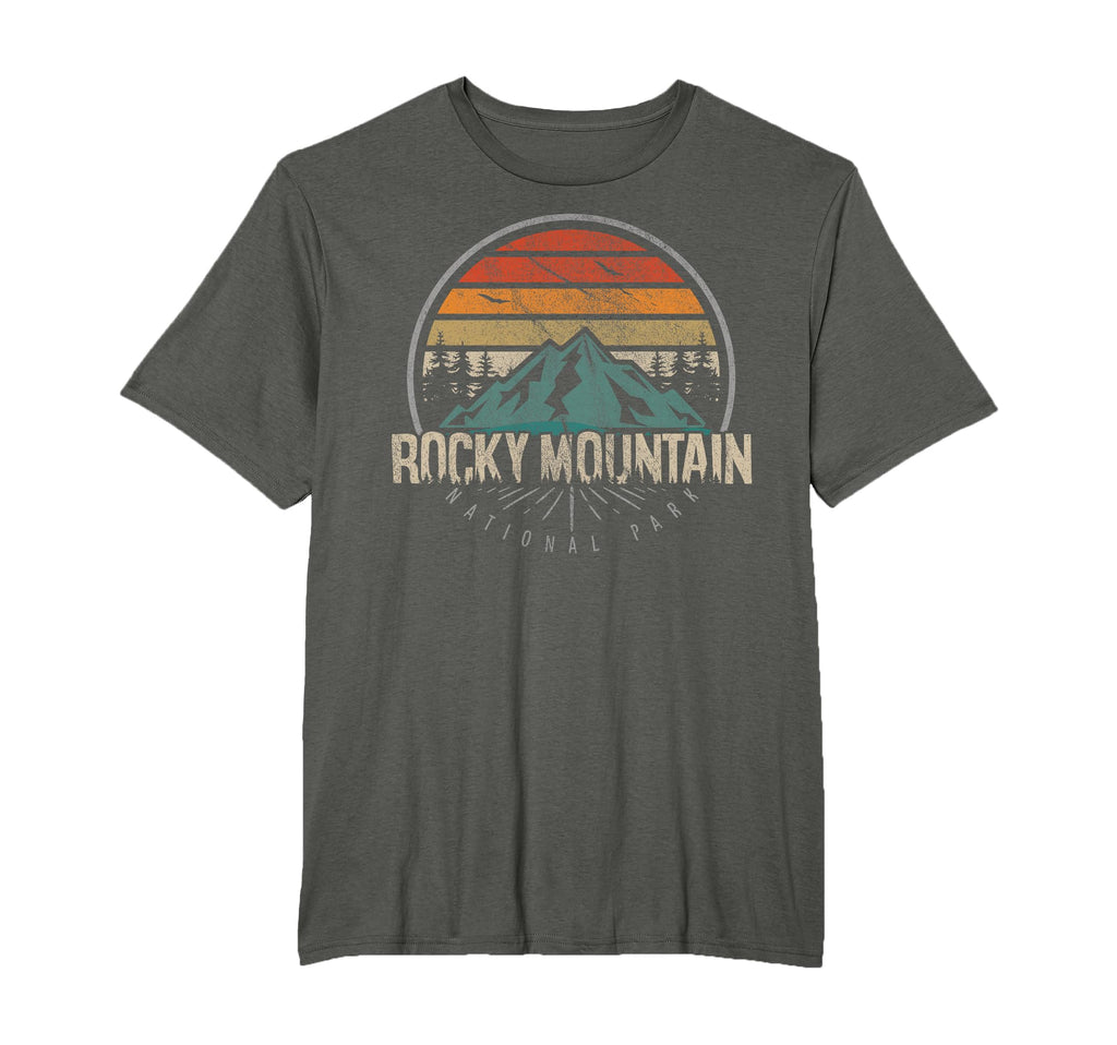 Us Rocky Mountain National Park Shirts T-Shirt - Minimalist Print Unisex - T-Shirt, Sweatshirt, Hoodie