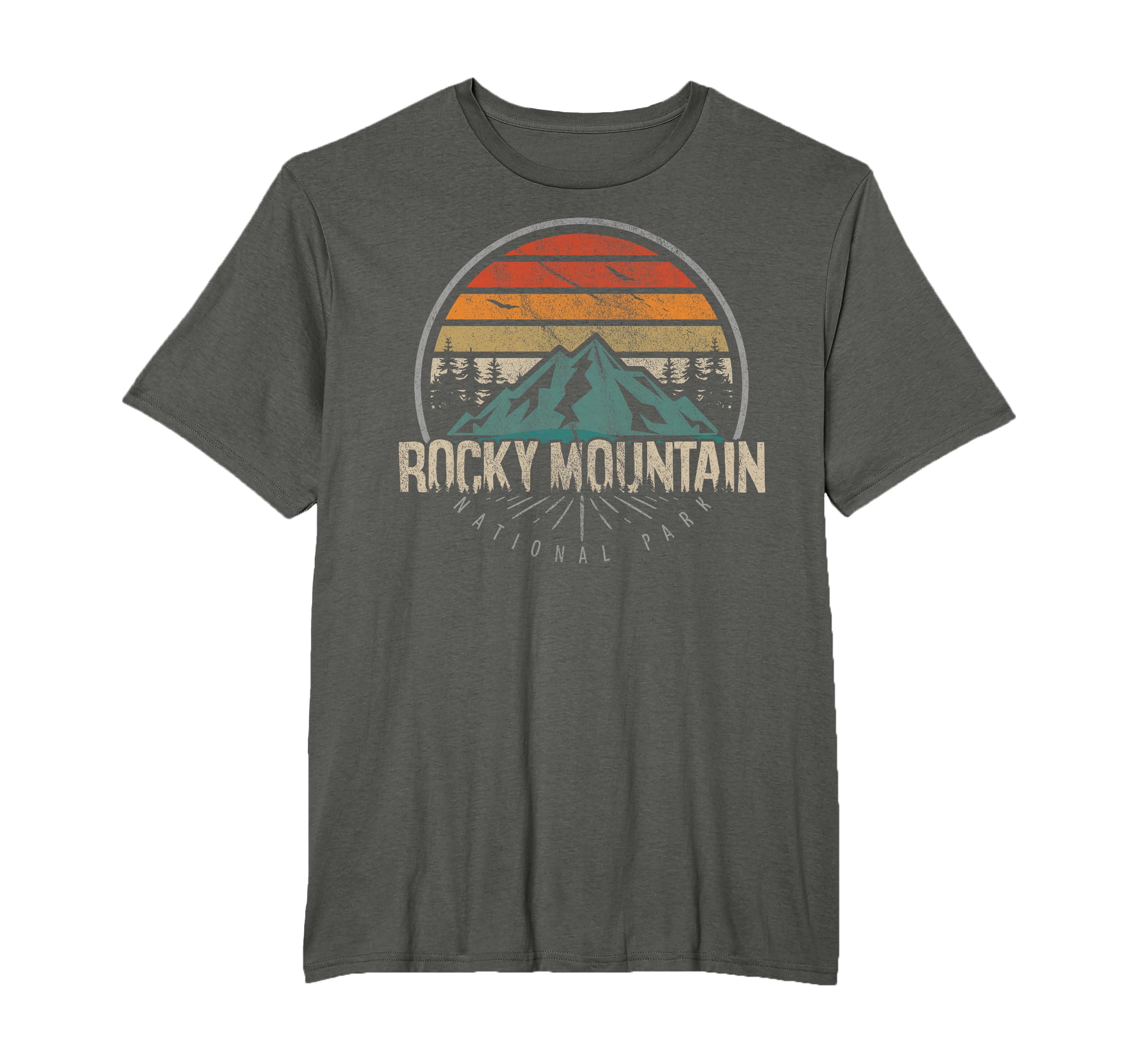 Us Rocky Mountain National Park Shirts T-Shirt - Minimalist Print Unisex - T-Shirt, Sweatshirt, Hoodie