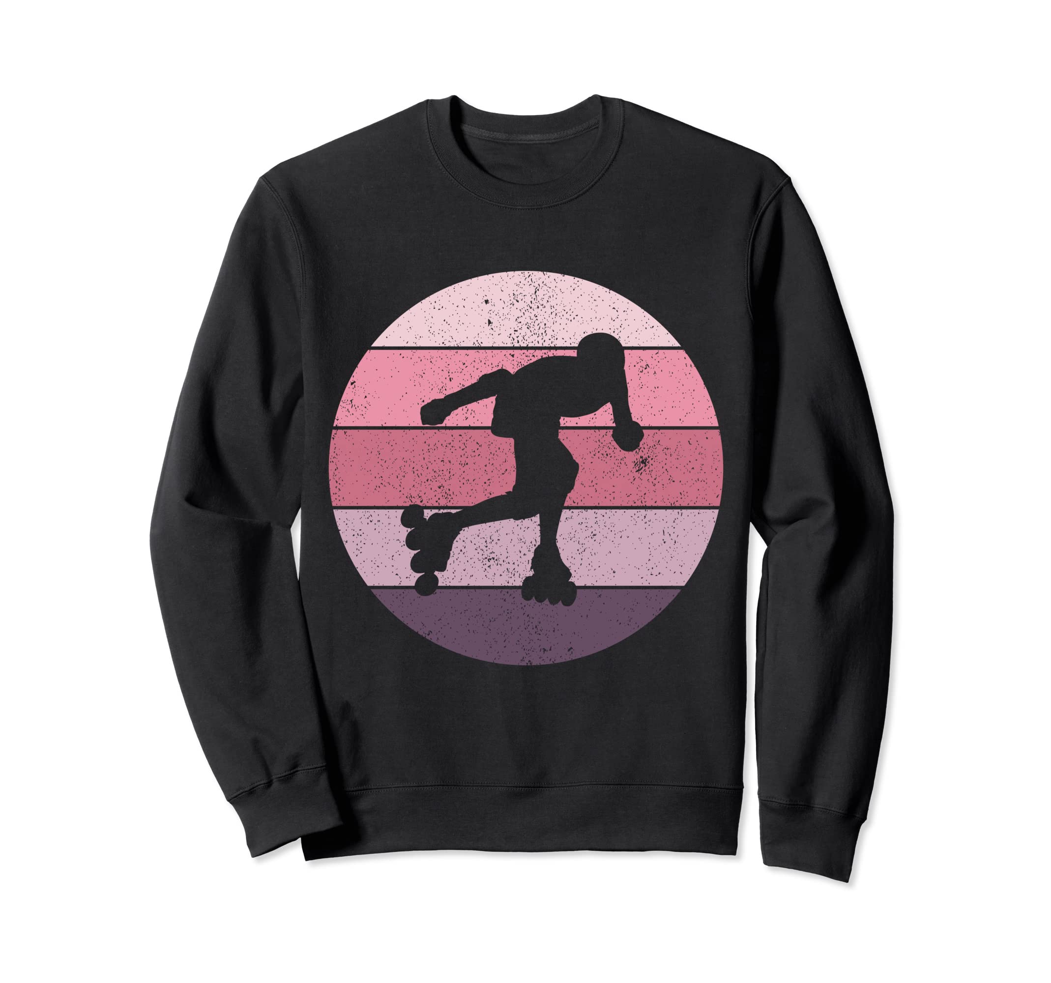 Roller Skate Skating 70S 80S Sweatshirt - Fun Novelty Design Men Women - T-Shirt, Sweatshirt, Hoodie