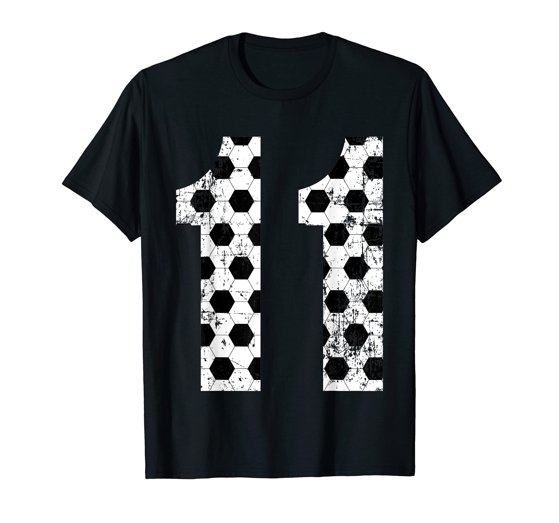 Soccer 11 Jersey Number T-Shirt - Trendy Graphic for Adults - T-Shirt, Sweatshirt, Hoodie