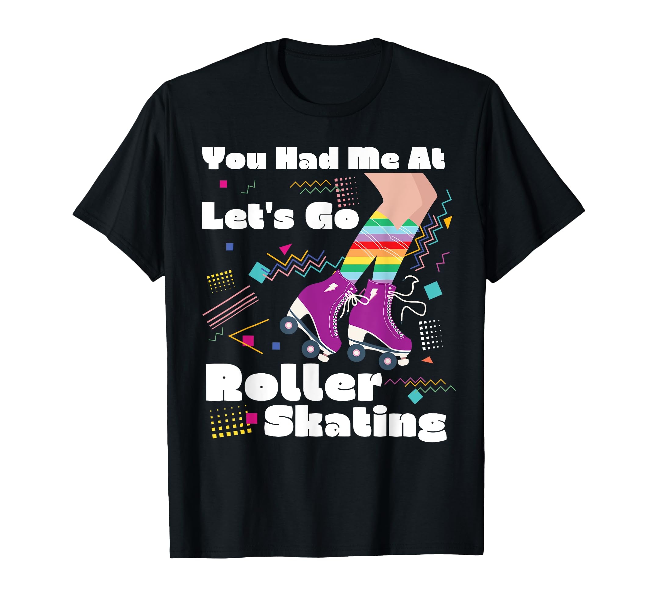 Roller Skating Skate 1970S T-Shirt - Novelty Apparel Men Women - T-Shirt, Sweatshirt, Hoodie