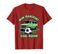 Mom Transport Goal Bound Soccer Mom T-Shirt - Graphic Print Unisex - T-Shirt, Sweatshirt, Hoodie