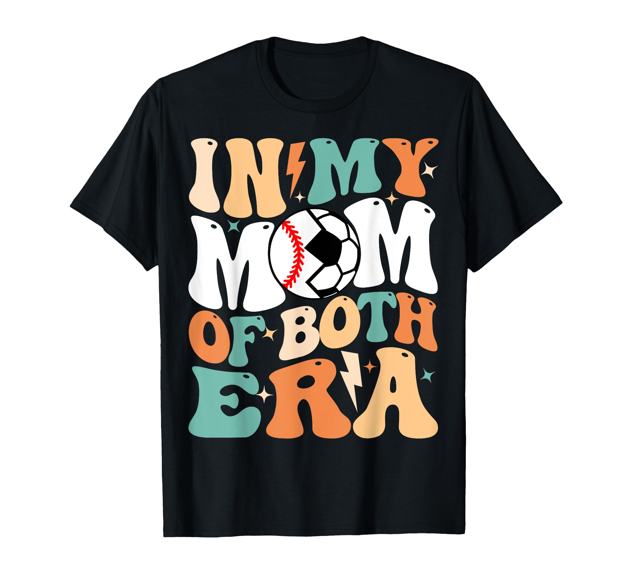 My Soccer Baseball Mom Era Funny Mom T-Shirt - Minimalist Print Men Women - T-Shirt, Sweatshirt, Hoodie