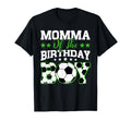 Momma Birthday Soccer Family Matching T-Shirt - Custom Art Print Men Women - T-Shirt, Sweatshirt, Hoodie