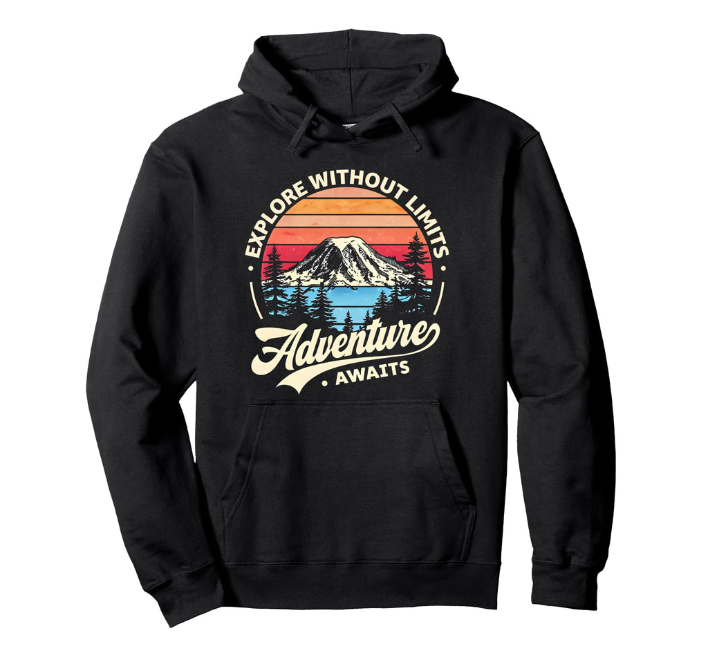 Adventure Awaits Washington State Hoodie - Casual Everyday Wear Unisex - T-Shirt, Sweatshirt, Hoodie
