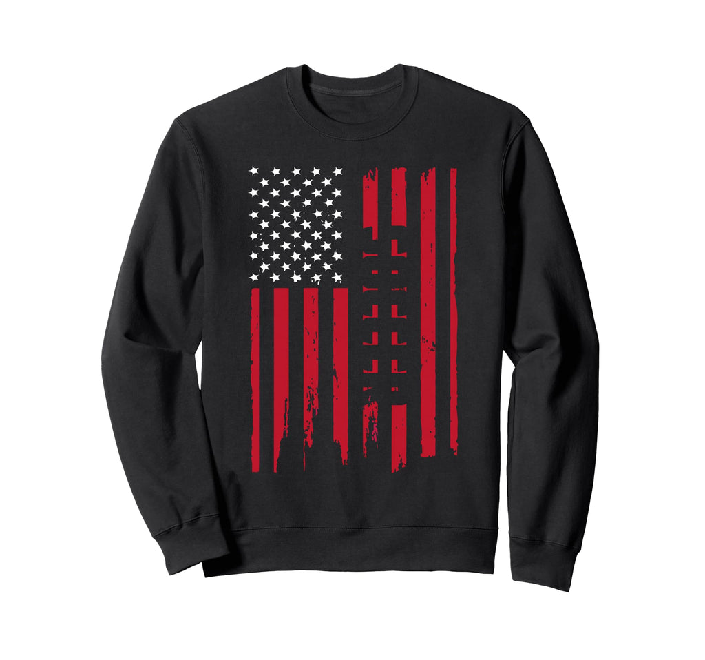 Us Flag Soccer Sport Soccer Player Sweatshirt - Unique Graphic for Adults - T-Shirt, Sweatshirt, Hoodie
