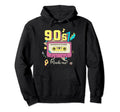 90S Made Me Groovy 90S Party Cassette Hoodie - Unique Graphic for Adults - T-Shirt, Sweatshirt, Hoodie