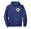 Soccer Love Heart Fans And Players Hoodie - Aesthetic Graphic Men Women - T-Shirt, Sweatshirt, Hoodie