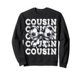 Coquette Soccer Cousin Sweatshirt - Casual Everyday Wear for Adults - T-Shirt, Sweatshirt, Hoodie