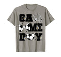 Soccer Game Day Bow And Heart Soccer Mom T-Shirt - Custom Art Print Unisex - T-Shirt, Sweatshirt, Hoodie