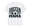 Heart Soccer Mama Checkered Soccer T-Shirt - Minimalist Print Men Women - T-Shirt, Sweatshirt, Hoodie