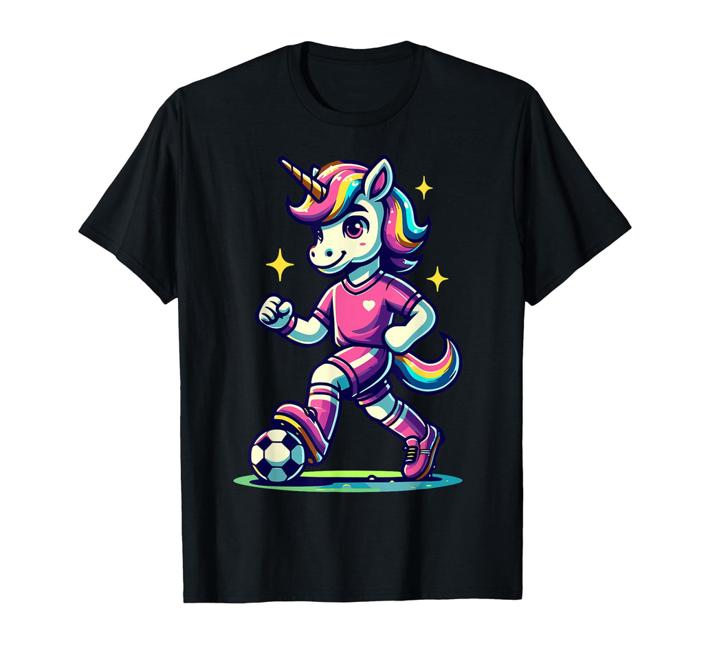Footballer Unicorn Fans Soccer Team T-Shirt - Streetwear Style Unisex - T-Shirt, Sweatshirt, Hoodie