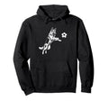 German Shepherd Soccer Player Dog Hoodie - Casual Everyday Wear Unisex - T-Shirt, Sweatshirt, Hoodie