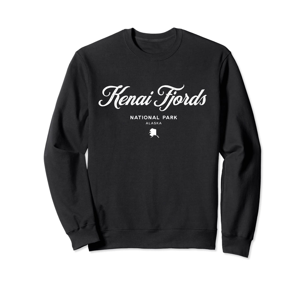 Kenai Fjords National Park Alaska Sweatshirt - Graphic Print Men Women - T-Shirt, Sweatshirt, Hoodie