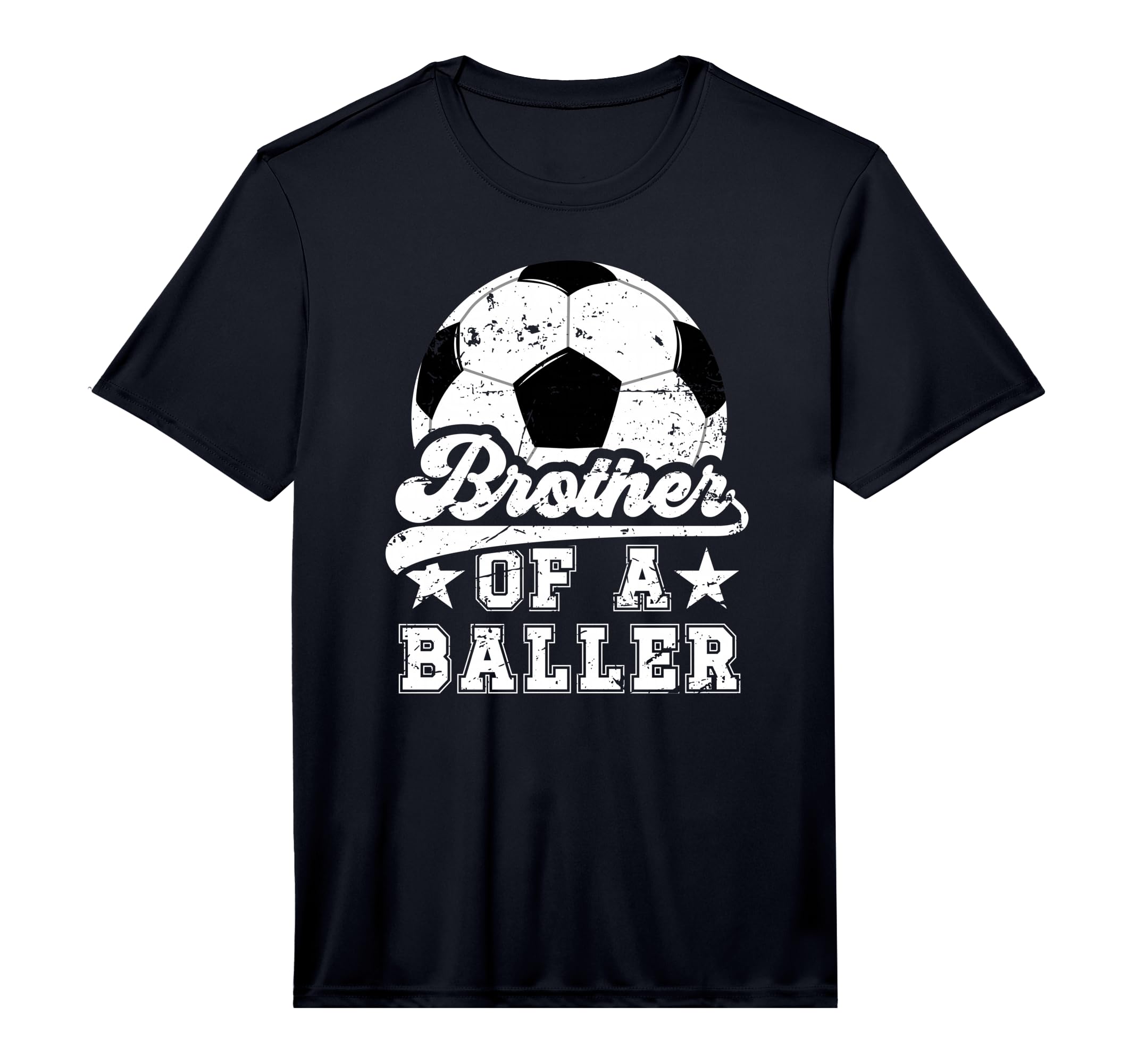Brother Baller Soccer Brother Soccer T-Shirt - Novelty Apparel Men Women - T-Shirt, Sweatshirt, Hoodie