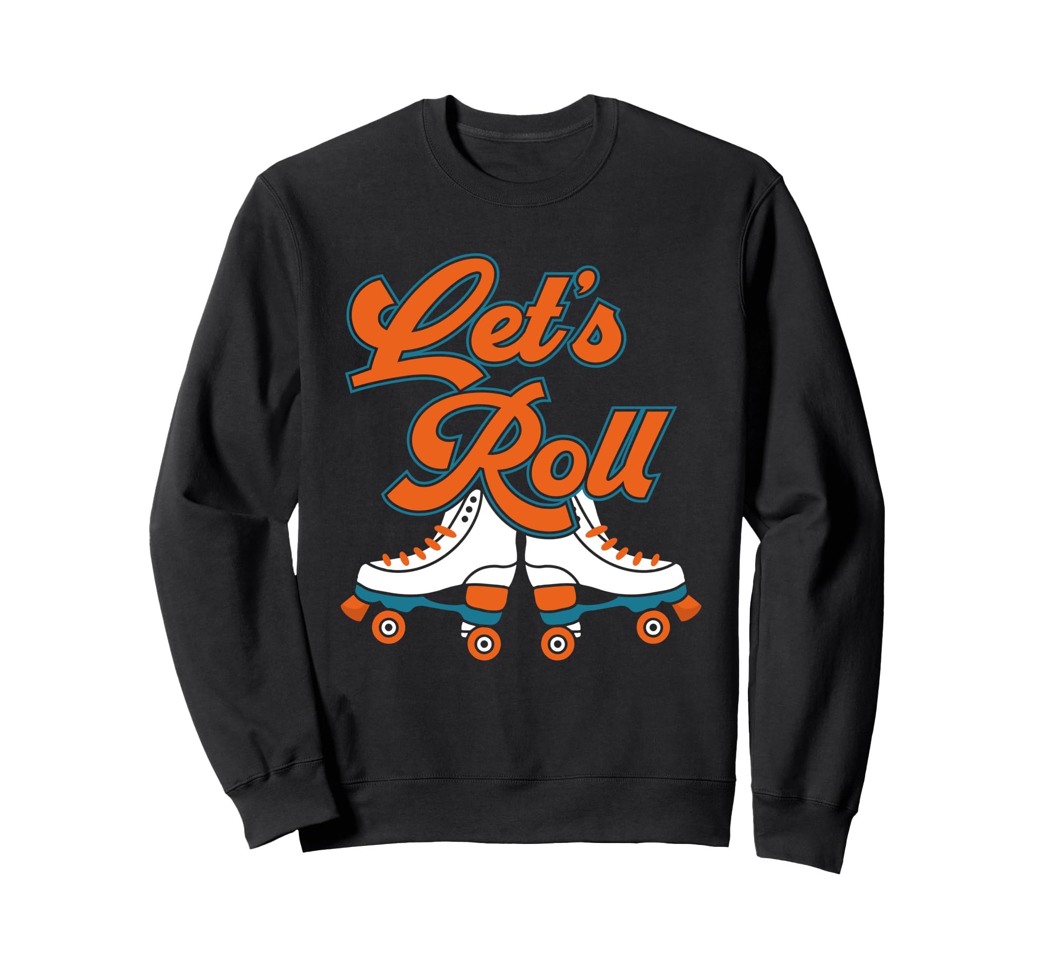 Roller Skating Skate 1970S Sweatshirt - Custom Art Print Unisex - T-Shirt, Sweatshirt, Hoodie