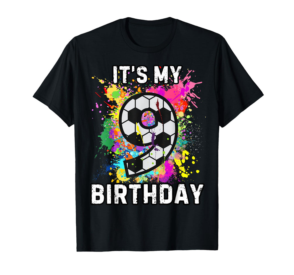 Soccer Birthday Matching Party Family T-Shirt - Novelty Apparel Unisex - T-Shirt, Sweatshirt, Hoodie