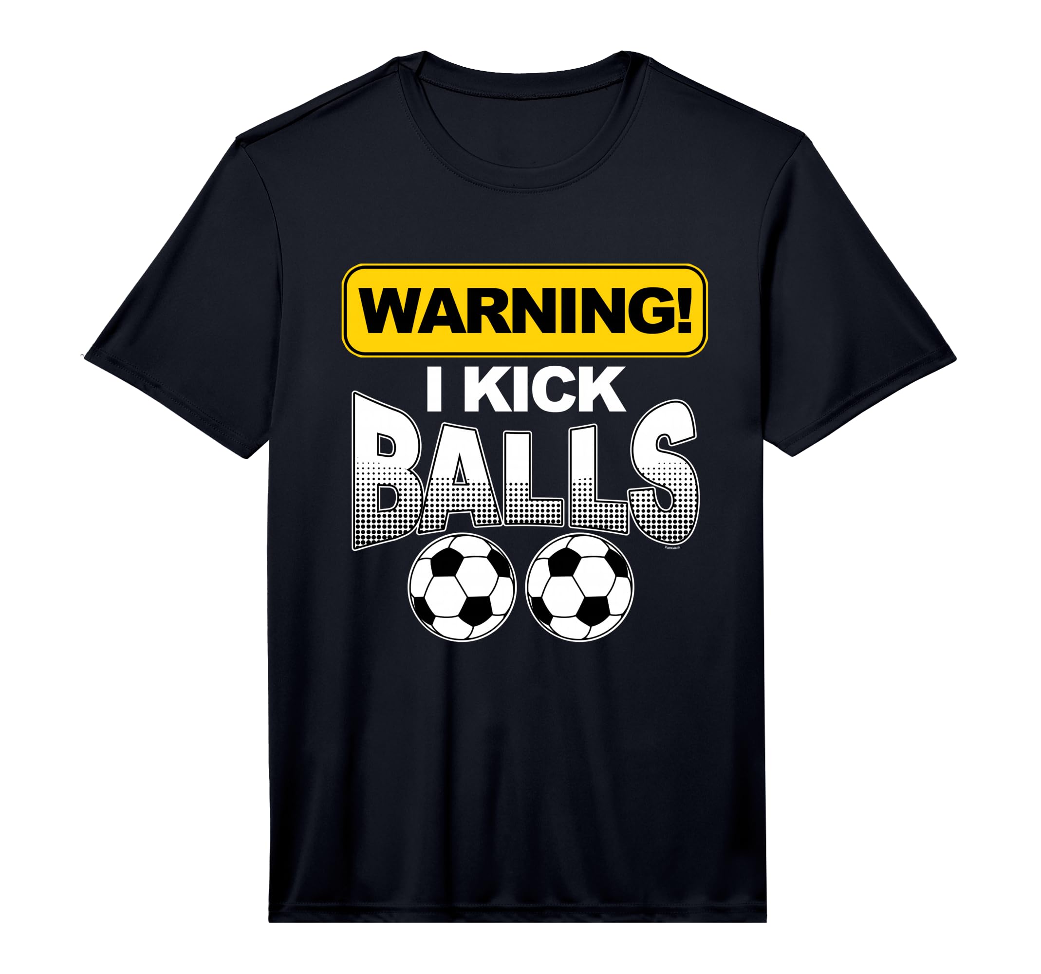 Mens Ich Kicke Balls Striker Football T-Shirt - Graphic Print Unisex - T-Shirt, Sweatshirt, Hoodie