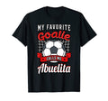 My Favorite Goalie Calls Me Abuelita T-Shirt - Custom Art Print for Adults - T-Shirt, Sweatshirt, Hoodie