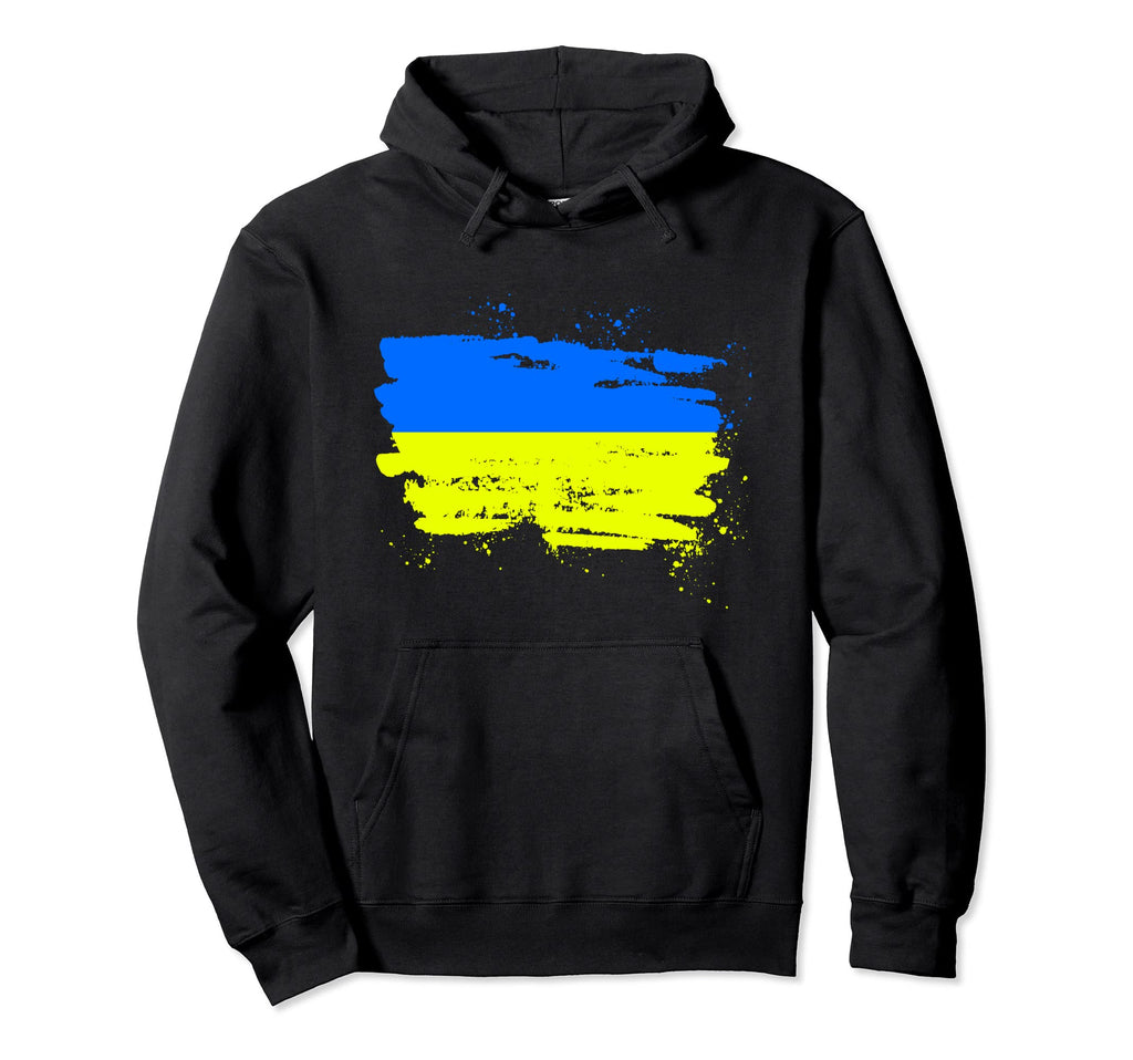Ukraine 2021 Ukraine Flag Football Hoodie - Fun Novelty Design Men Women - T-Shirt, Sweatshirt, Hoodie