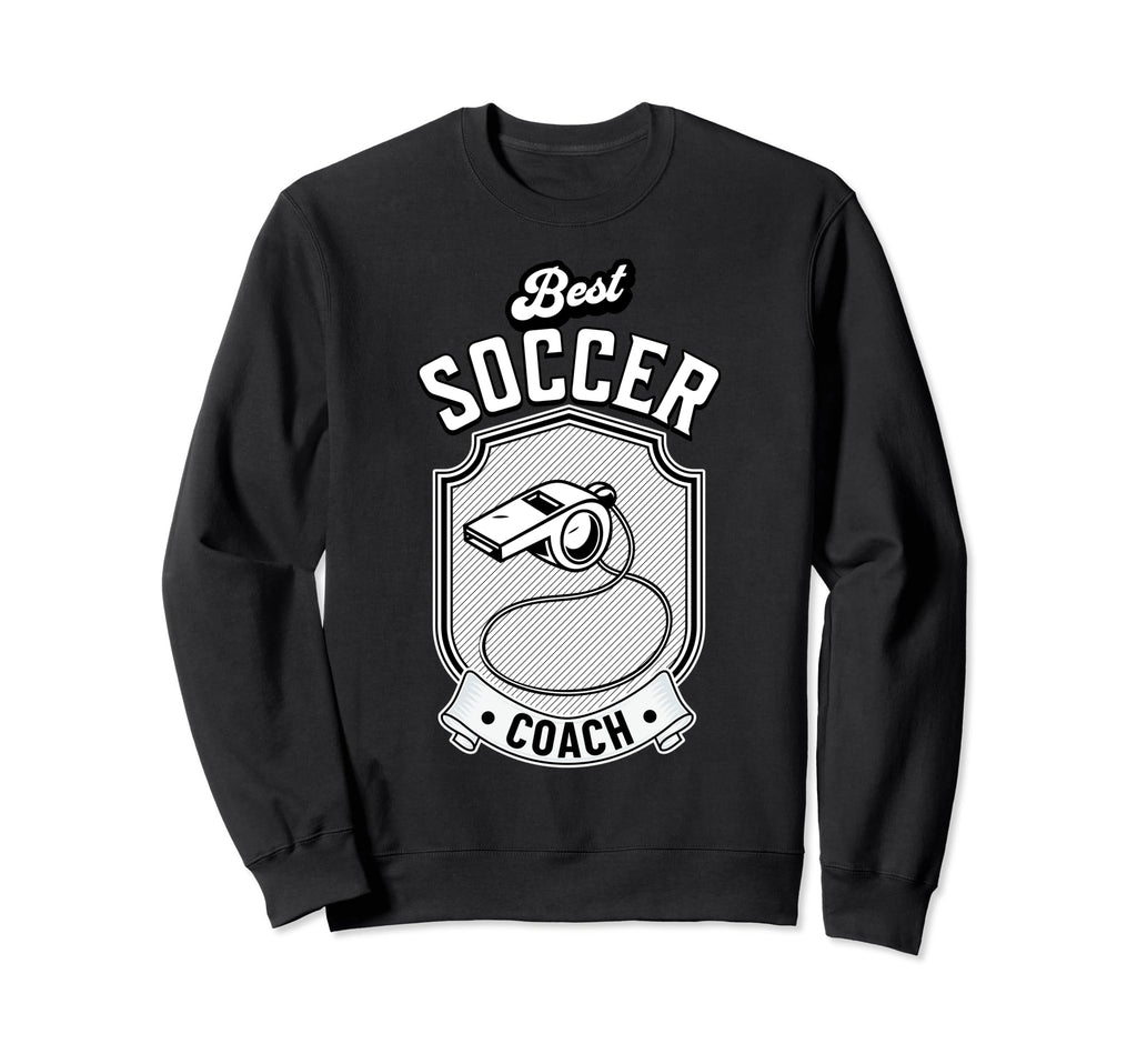 Fun Gift Best Soccer Coach Sweatshirt - Novelty Apparel for Adults - T-Shirt, Sweatshirt, Hoodie
