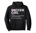 Soccer Definition Hoodie - Fun Novelty Design for Adults - T-Shirt, Sweatshirt, Hoodie