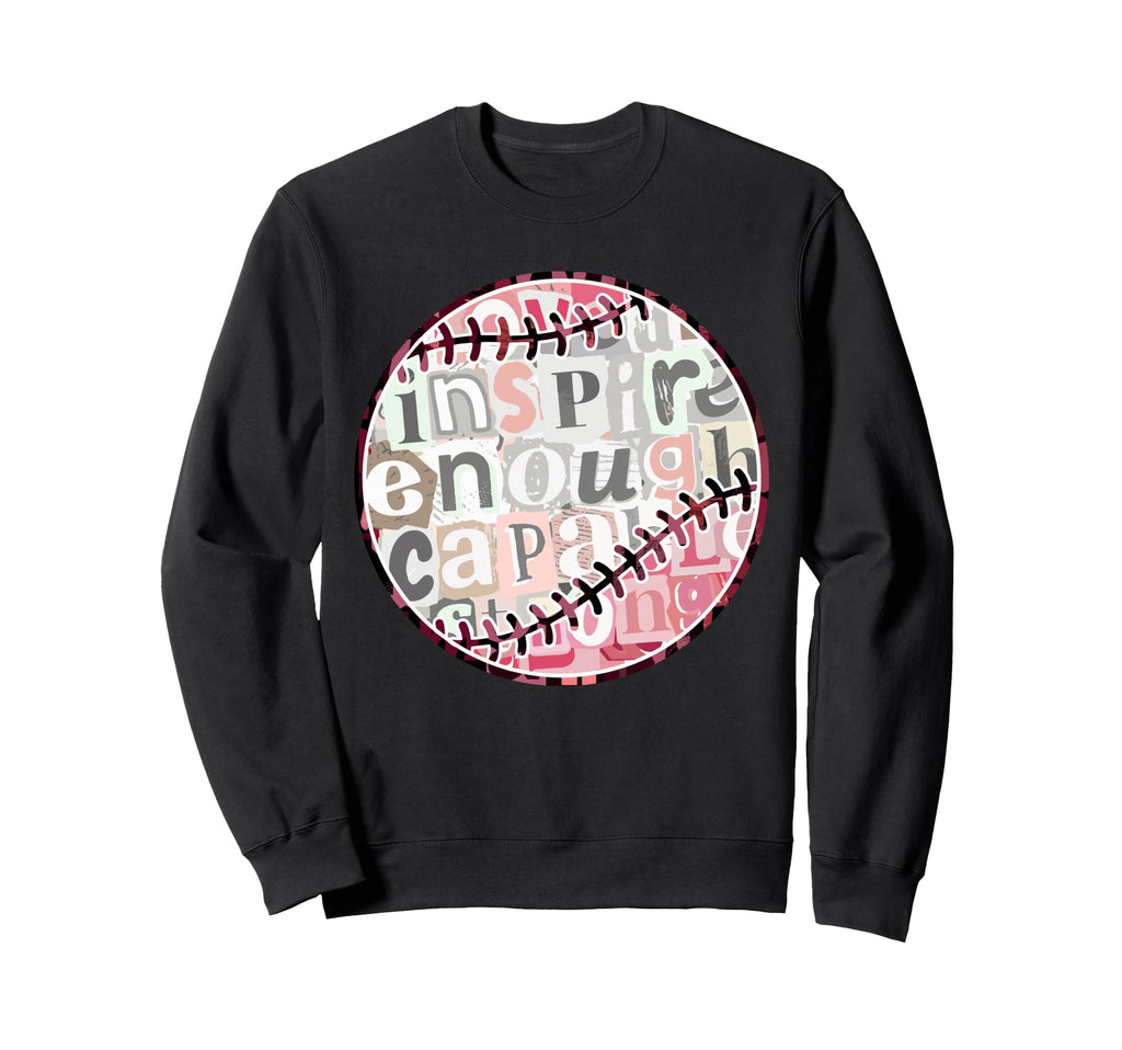 Baseball Mama Gameday Mothers Day Sweatshirt - Trendy Graphic for Adults - T-Shirt, Sweatshirt, Hoodie