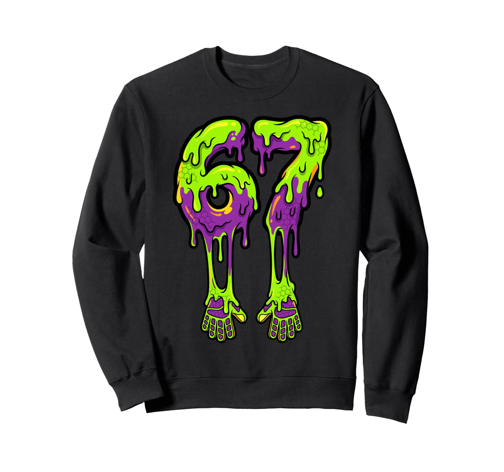 Slime Drip 67 Soccer Goalie Gloves Sweatshirt - Minimalist Print Men Women - T-Shirt, Sweatshirt, Hoodie