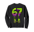 Slime Drip 67 Soccer Goalie Gloves Sweatshirt - Minimalist Print Men Women - T-Shirt, Sweatshirt, Hoodie