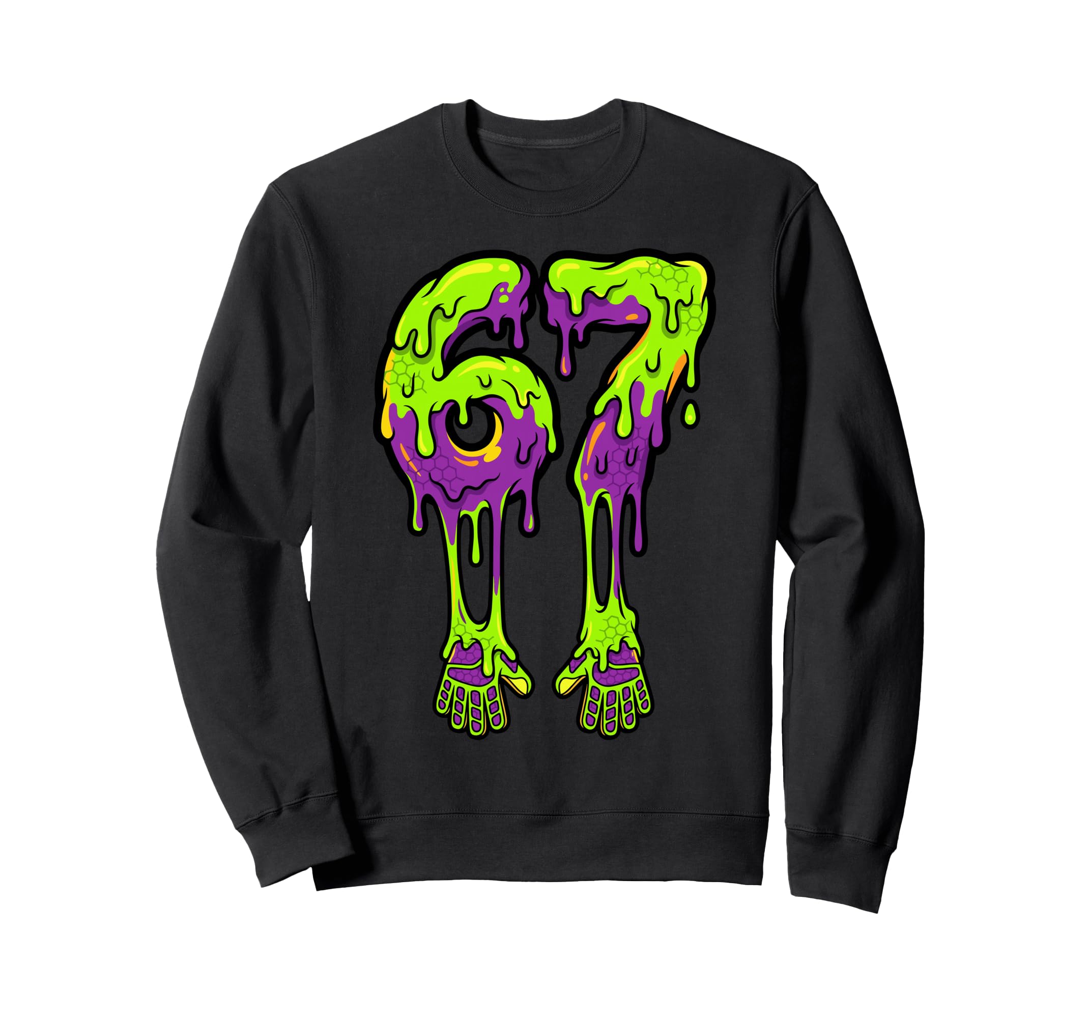 Slime Drip 67 Soccer Goalie Gloves Sweatshirt - Minimalist Print Men Women - T-Shirt, Sweatshirt, Hoodie